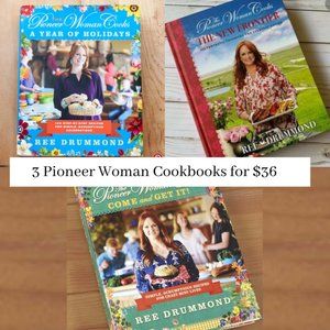 !! SALE !! 3 Pioneer Woman Cookbooks